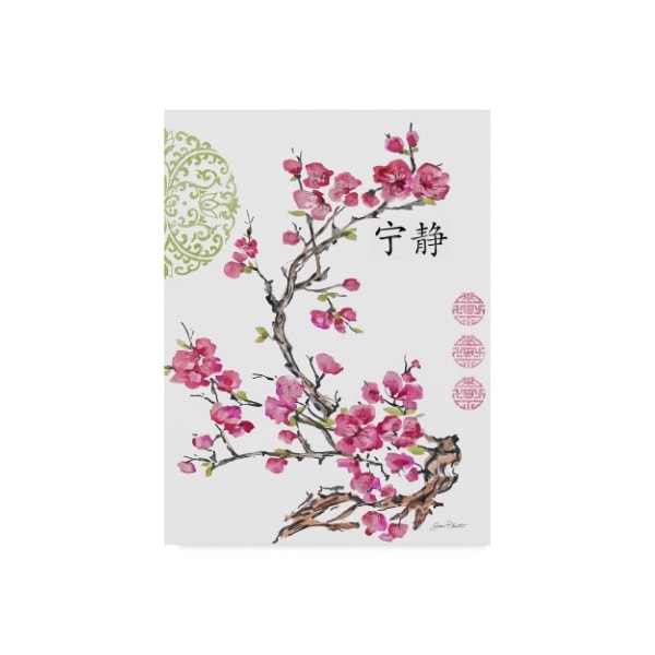 Trademark Fine Art Jean Plout 'Cherry Blossom Serenity' Canvas Art, 18x24 - ALI37572-C1824GG