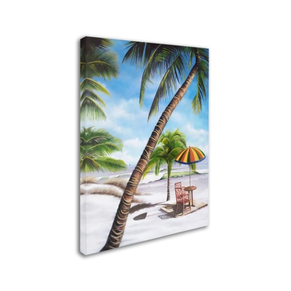 Trademark Fine Art Geno Peoples 'Palm Beach' Canvas Art, 24x32 - ALI19629-C2432GG