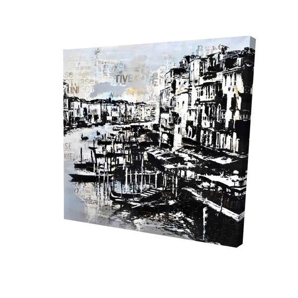Fondo 16 x 16 in. Abstract Venise Port-Print on Canvas - FO3333228