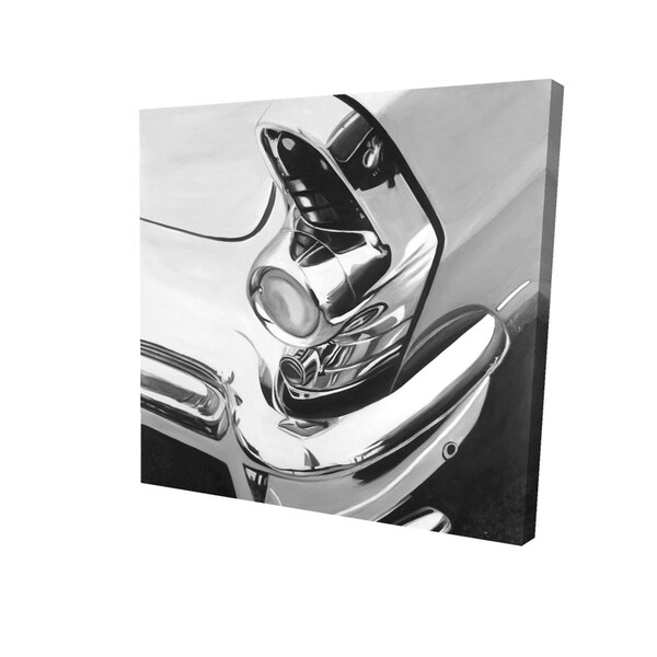 Begin Home Decor 16 x 16 in. Beautiful Chrome Car-Print on Canvas - 2080-1616-TR62