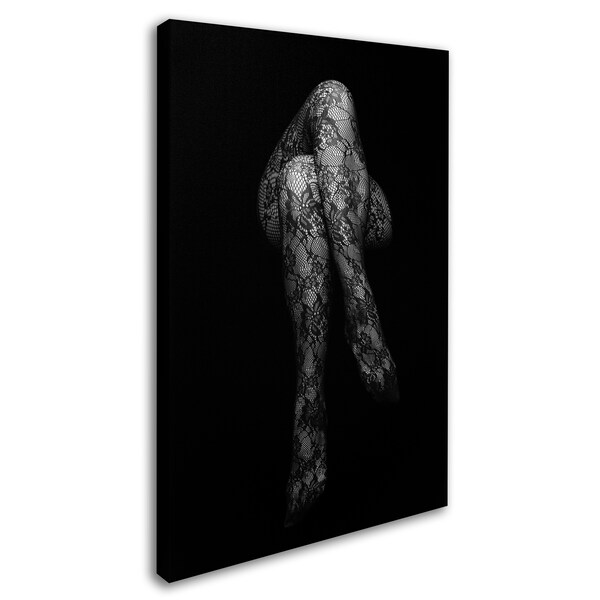 Trademark Fine Art Nandor Laszlo 'Stockings' Canvas Art, 30x47 - 1X04284-C3047GG