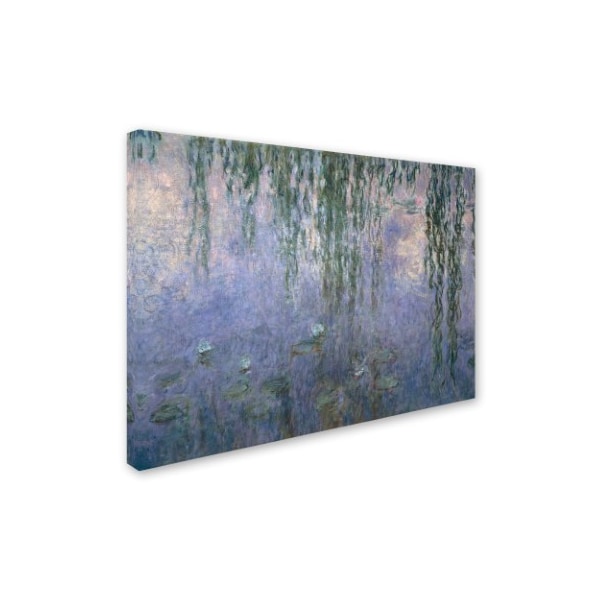Trademark Fine Art Claude Monet 'Water Lilies III 1840-1926' Canvas Art, 35x47 - BL01465-C3547GG