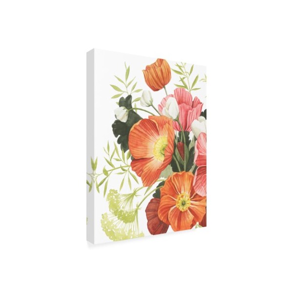 Trademark Fine Art Grace Popp 'Floral' Canvas Art, 24x32 - WAG14156-C2432GG