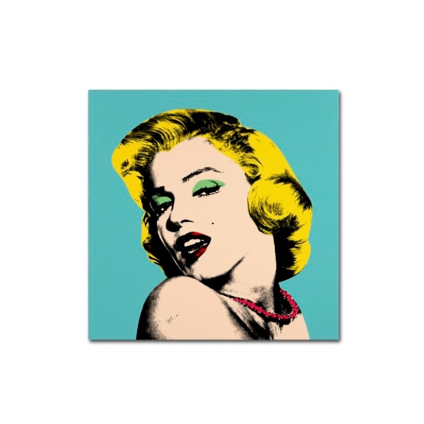 Trademark Fine Art Mark Ashkenazi 'Andy Warhol' Canvas Art, 24x24 - ALI1014-C2424GG