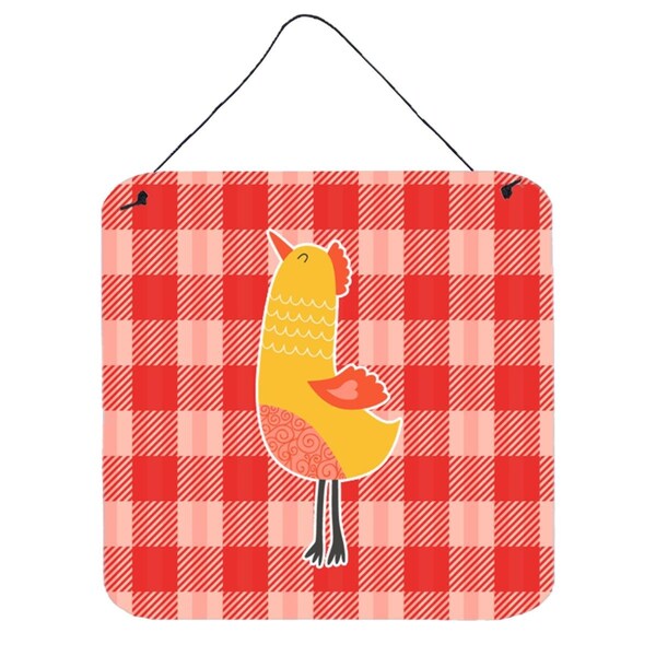 Carolines Treasures Chicken Wall or Door Hanging Prints - BB6775DS66