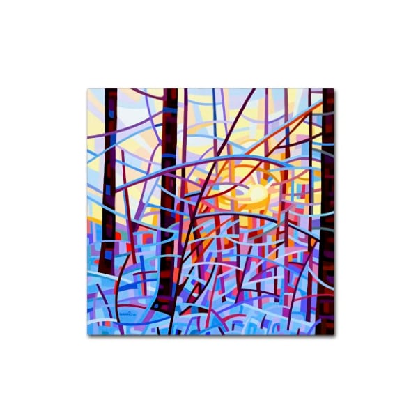 Trademark Fine Art Mandy Budan 'Sunrise' Canvas Art, 14x14 - ALI0936-C1414GG
