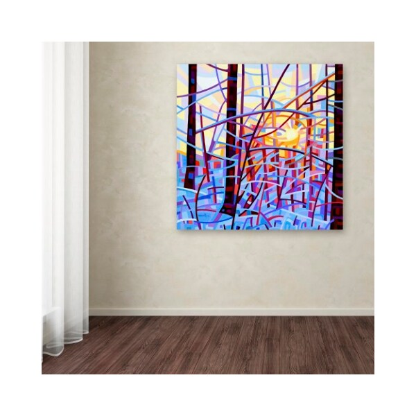 Trademark Fine Art Mandy Budan 'Sunrise' Canvas Art, 14x14 - ALI0936-C1414GG