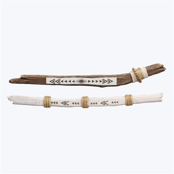 Youngs 12 in. Wood Painted Sticks Decor - 11542