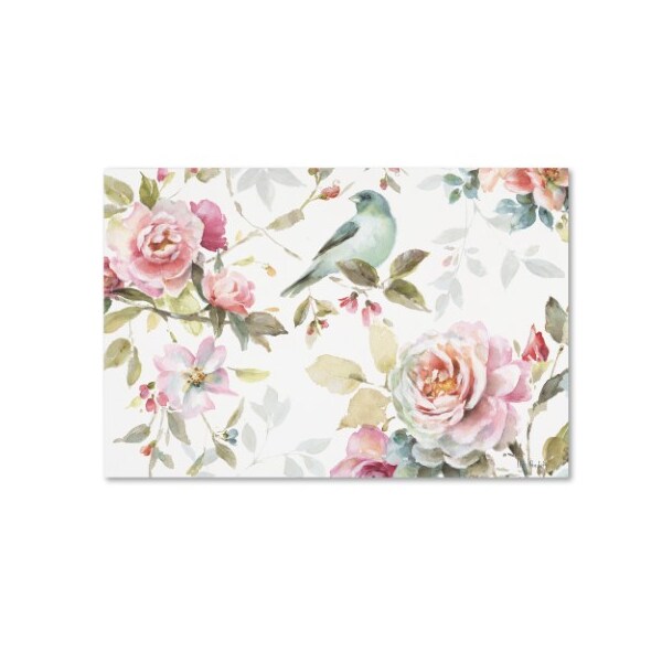 Trademark Fine Art Lisa Audit 'Beautiful Romance III' Canvas Art, 12x19 - WAP00673-C1219GG