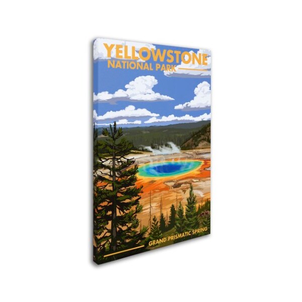 Trademark Fine Art Lantern Press 'National Park 14' Canvas Art, 16x24 - ALI9329-C1624GG