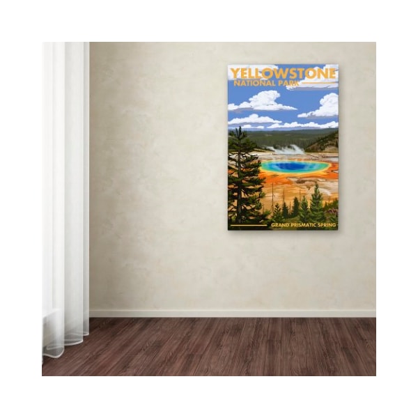 Trademark Fine Art Lantern Press 'National Park 14' Canvas Art, 16x24 - ALI9329-C1624GG