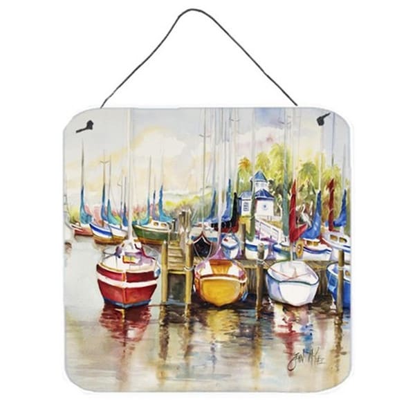 Carolines Treasures Paradise Sailboats Wall and Door Hanging Prints - JMK1235DS66