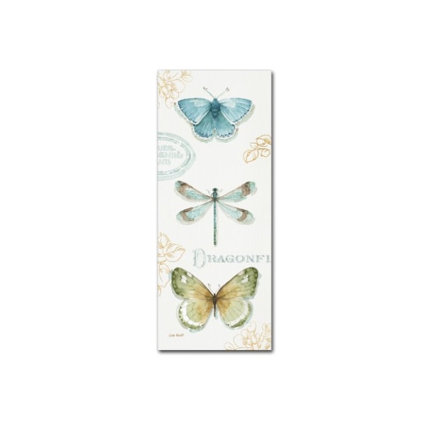 Trademark Fine Art Lisa Audit 'My Greenhouse Butterflies V' Canvas Art, 20x47 - WAP0473-C2047GG