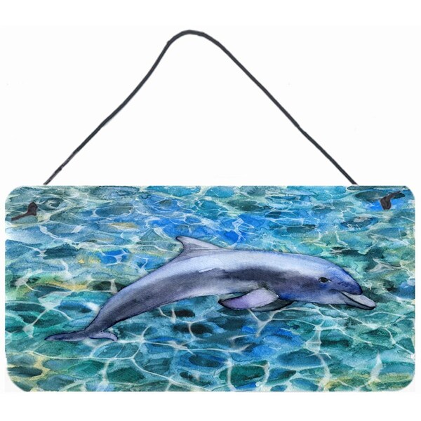 Carolines Treasures Dolphin Wall or Door Hanging Prints - BB5339DS812