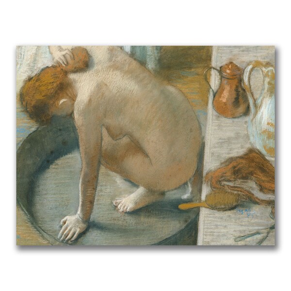 Trademark Fine Art Edgar Degas 'The Tub 1886' Canvas Art, 35x47 - BL0394-C3547GG
