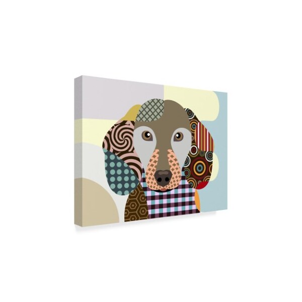 Trademark Fine Art Lanre Adefioye 'Dachshund' Canvas Art, 14x19 - ALI30985-C1419GG