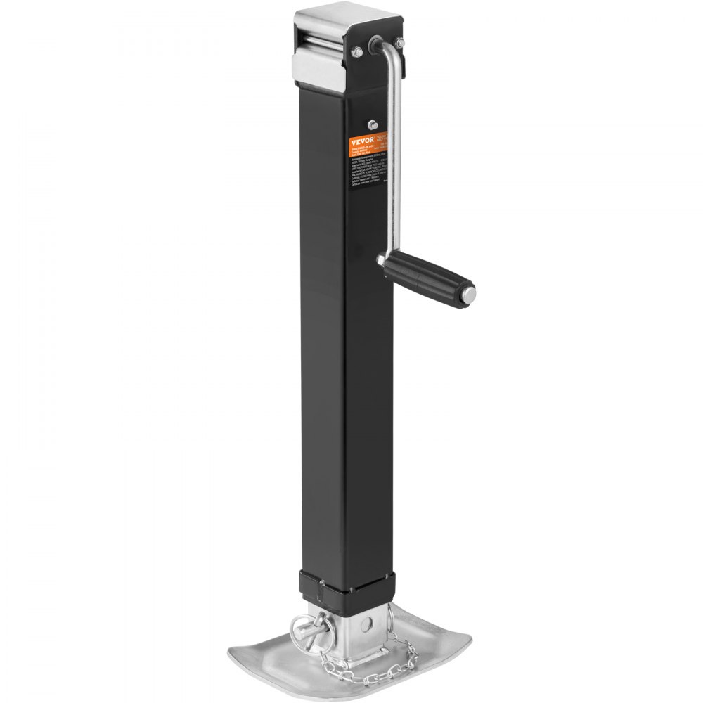 VEVOR Trailer Jack, Trailer Tongue Jack Welding-on 8000 lb Weight Capacity, Trailer Jack Stand with Handle for lifting RV Trailer, Horse Trailer, Utility Trailer, Yacht Trailer - HJSTCQ8000LBS7XBXV0