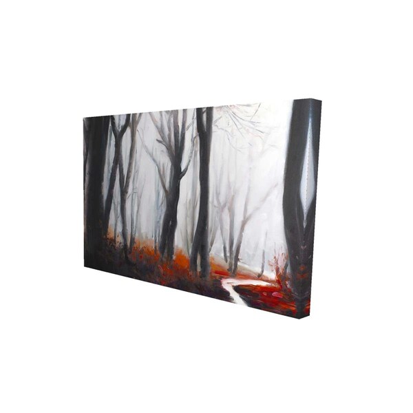 Begin Home Decor 20 x 30 in. Mysterious Forest with Stream-Print on Canvas - 2080-2030-LA42