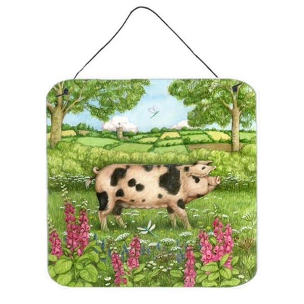 Micasa Pigs Meadowsweet by Debbie Cook Wall or Door Hanging Prints - MI632978