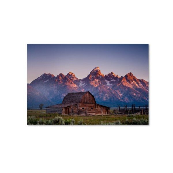 Trademark Fine Art Dan Ballard 'Coming Sun' Canvas Art, 22x32 - ALI7977-C2232GG