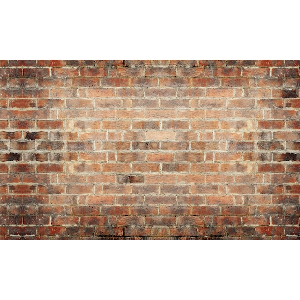 Biggies Scenes Window Well Scenes-Brick, 120 in wide x 60 in high - BG-WW-BRK-120