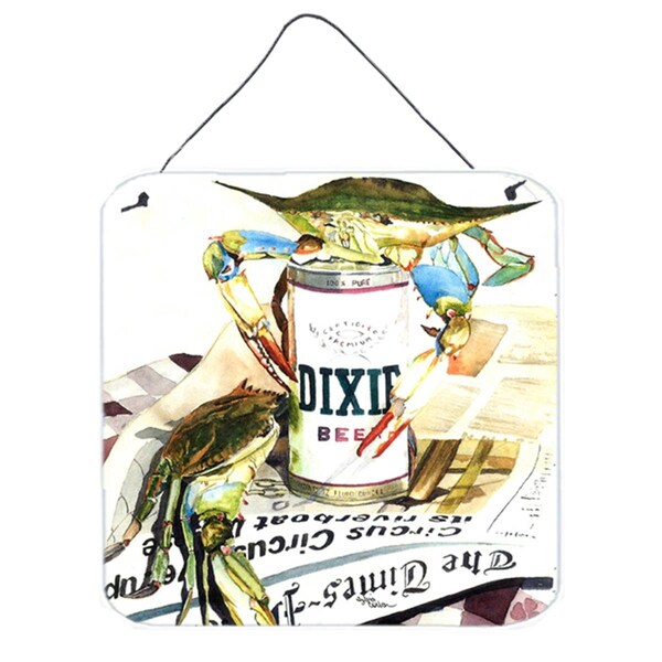 Carolines Treasures Dixie Beer Aluminium Metal Wall or Door Hanging Prints - CA72282