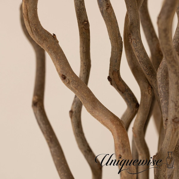 Uniquewise 60-in. Natural Dry Branches Authentic mulberry Sticks for Home Decoration and Wedding Craft - QI004415.M.BN.60
