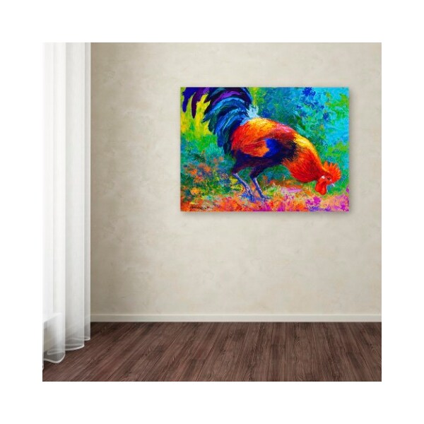 Trademark Fine Art Marion Rose 'Scratchin' Canvas Art, 24x32 - ALI7772-C2432GG