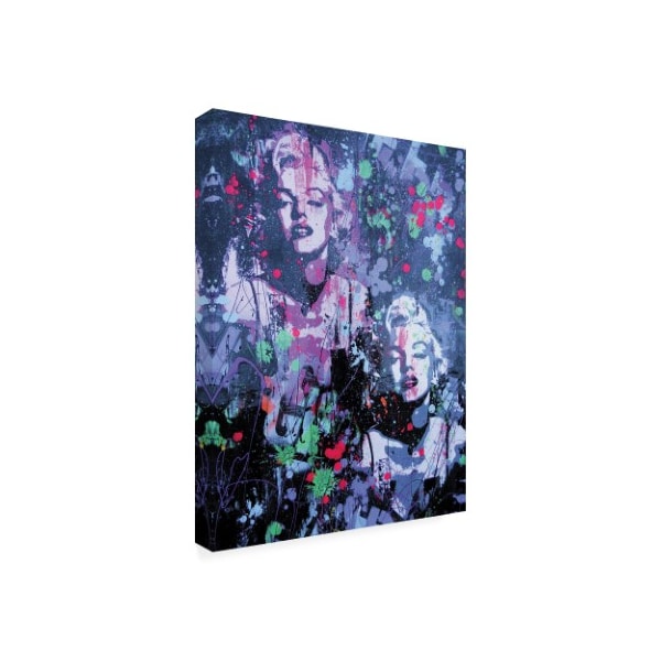 Trademark Fine Art David Drioton 'Marilyn Collage' Canvas Art, 24x32 - ALI46950-C2432GG