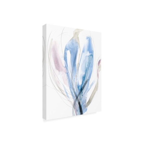 Trademark Fine Art Jennifer Goldberger 'Azure Vortex II' Canvas Art, 24x32 - WAG15763-C2432GG