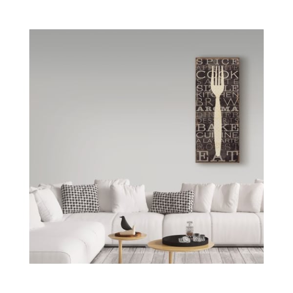 Trademark Fine Art Pela Studio 'Kitchen Words I' Canvas Art, 20x47 - WAP07695-C2047GG