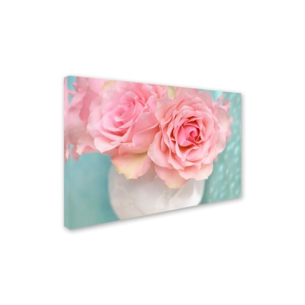 Trademark Fine Art Cora Niele 'Pink Rose Bouquet' Canvas Art, 22x32 - ALI1873-C2232GG