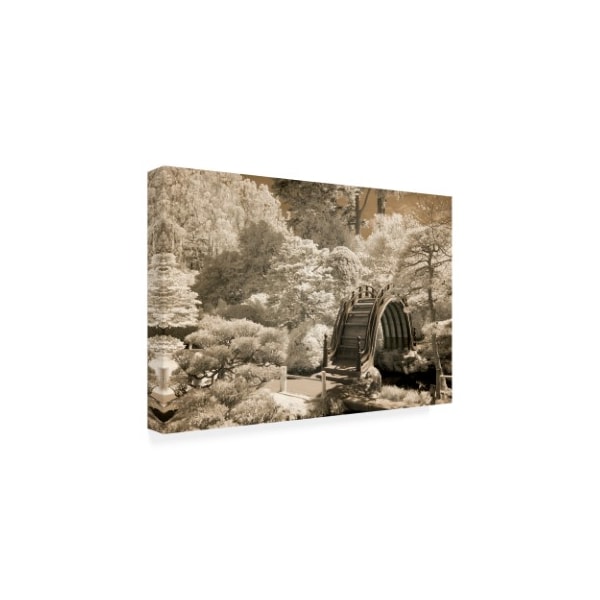 Trademark Fine Art Monte Nagler 'Bridge At Japanese Tea Garden San Francisco California' Canvas Art, 22x32 - ALI44800-C2232GG