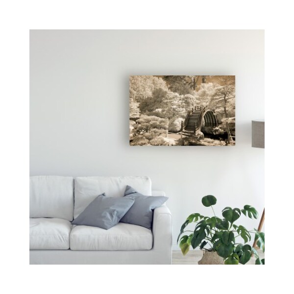 Trademark Fine Art Monte Nagler 'Bridge At Japanese Tea Garden San Francisco California' Canvas Art, 22x32 - ALI44800-C2232GG