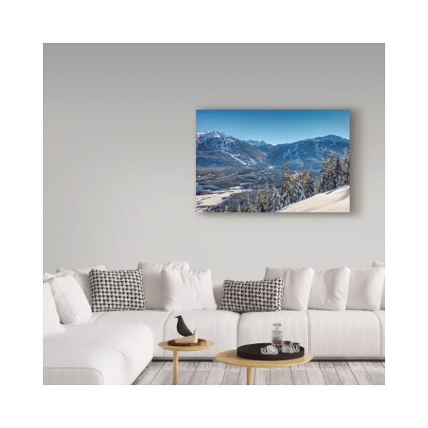 Trademark Fine Art Pierre Leclerc 'Whistler Blackcomb' Canvas Art, 22x32 - PL00432-C2232GG