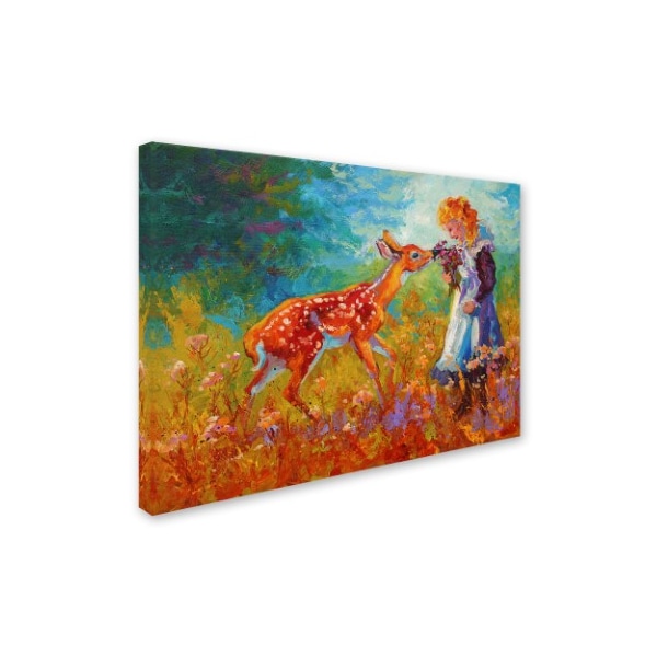 Trademark Fine Art Marion Rose 'Little Girl' Canvas Art, 24x32 - ALI15371-C2432GG