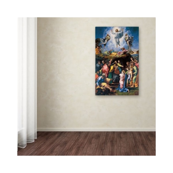 Trademark Fine Art Raphael 'The Transfiguration 1519-20' Canvas Art, 30x47 - BL01451-C3047GG