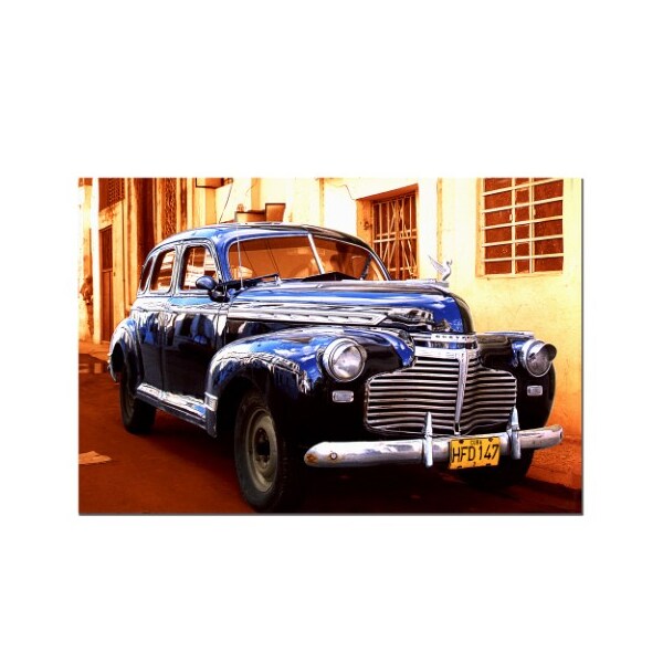 Trademark Fine Art '1941 Chevy Deluxe' Canvas Art, 16x24 - MA002-C1624GG