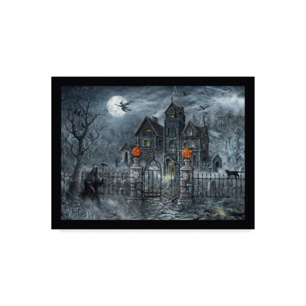 Trademark Fine Art Jeff Tift 'Uninvited Guest' Canvas Art, 14x19 - ALI30144-C1419GG