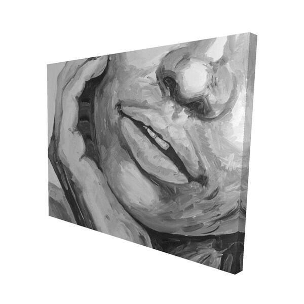 Begin Home Decor 16 x 20 in. Irresistible Lips-Print on Canvas - 2080-1620-FI49-1