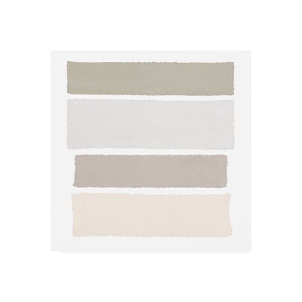 Trademark Fine Art Piper Rhue 'Painted Weaving I Neutral On White Sq' Canvas Art, 24x24 - WAP10215-C2424GG