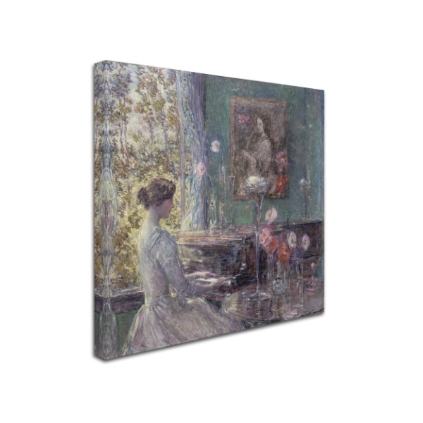 Trademark Fine Art Childe Hassam 'Improvisation' Canvas Art, 35x35 - AA00225-C3535GG