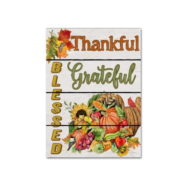 Trademark Fine Art Jean Plout 'Thanksgiving 11' Canvas Art, 24x32 - ALI17420-C2432GG