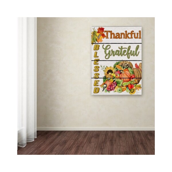 Trademark Fine Art Jean Plout 'Thanksgiving 11' Canvas Art, 24x32 - ALI17420-C2432GG