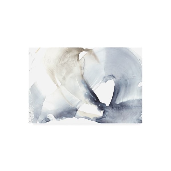 Trademark Fine Art Jennifer Goldberger 'Wave Break II' Canvas Art, 12x19 - WAG15675-C1219GG