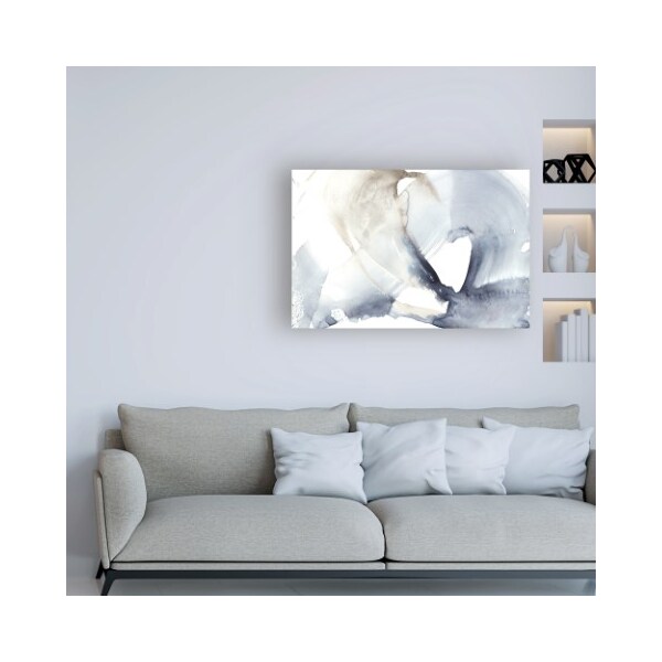 Trademark Fine Art Jennifer Goldberger 'Wave Break II' Canvas Art, 12x19 - WAG15675-C1219GG