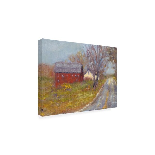 Trademark Fine Art Marilyn Wendling 'Back Road Barn I' Canvas Art, 24x32 - WAG11048-C2432GG