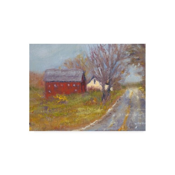 Trademark Fine Art Marilyn Wendling 'Back Road Barn I' Canvas Art, 24x32 - WAG11048-C2432GG