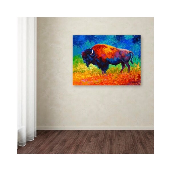 Trademark Fine Art Marion Rose 'Master Of His Herd' Canvas Art, 18x24 - ALI7751-C1824GG