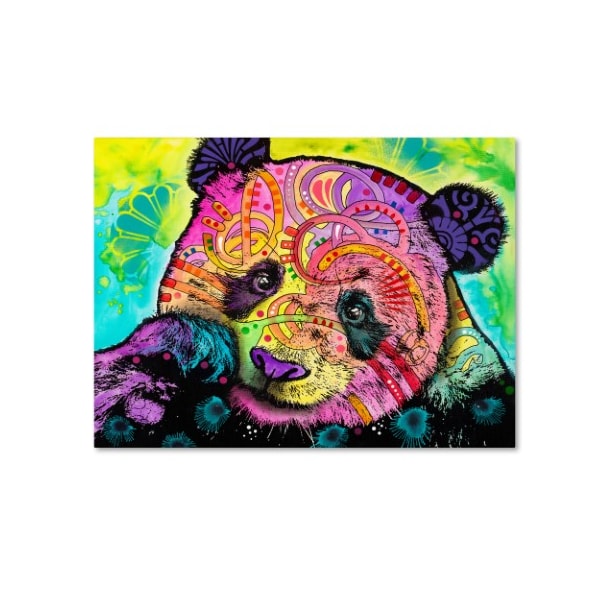 Trademark Fine Art Dean Russo 'Psychedelic Panda' Canvas Art, 24x32 - ALI18393-C2432GG
